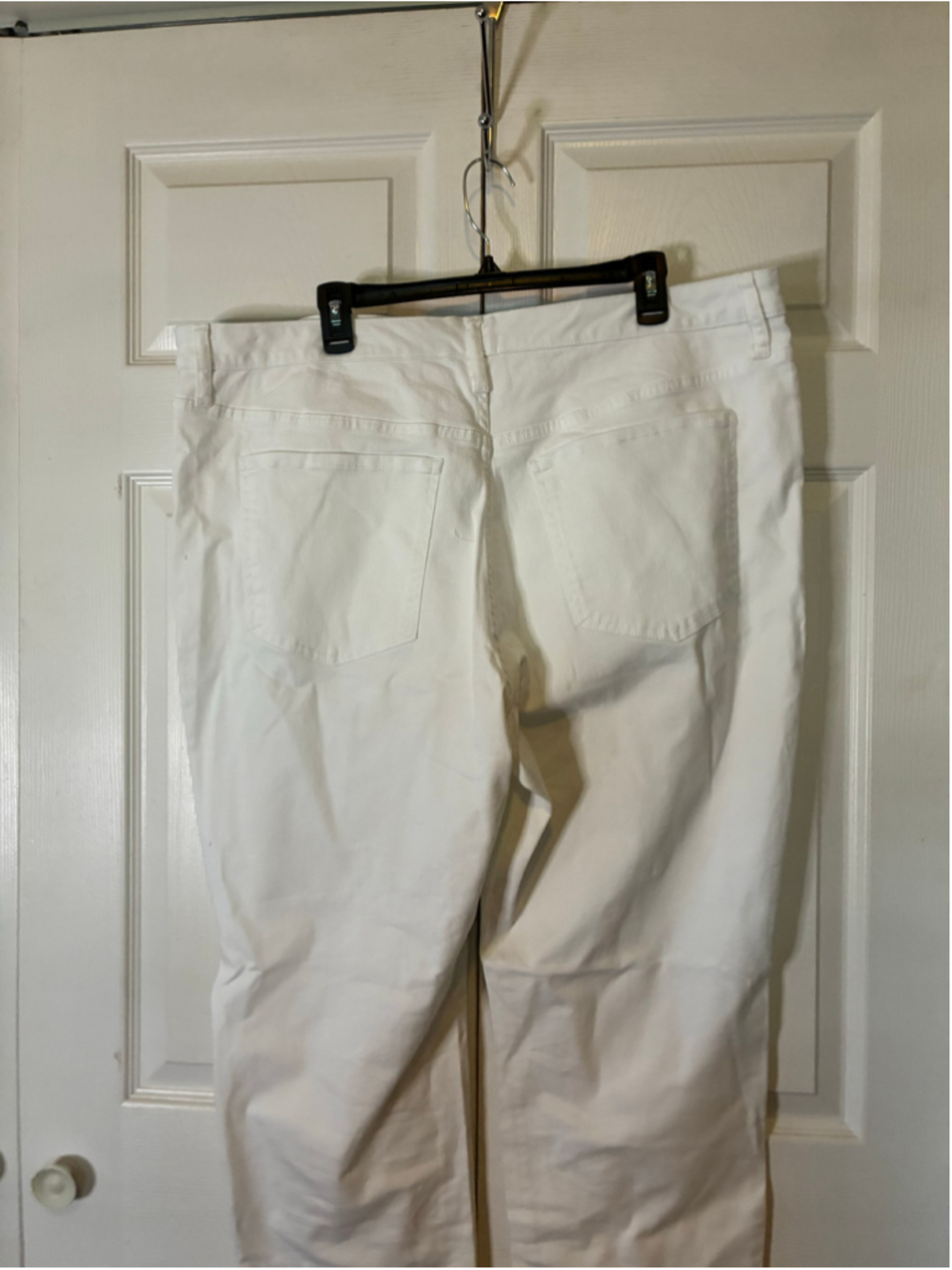 Women's Terra & Sky Straight Leg Jeans White Size 20W - Picture 4 of 7